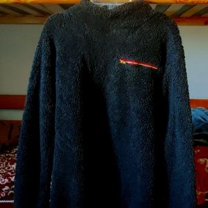 Fuzzy Black Sweater